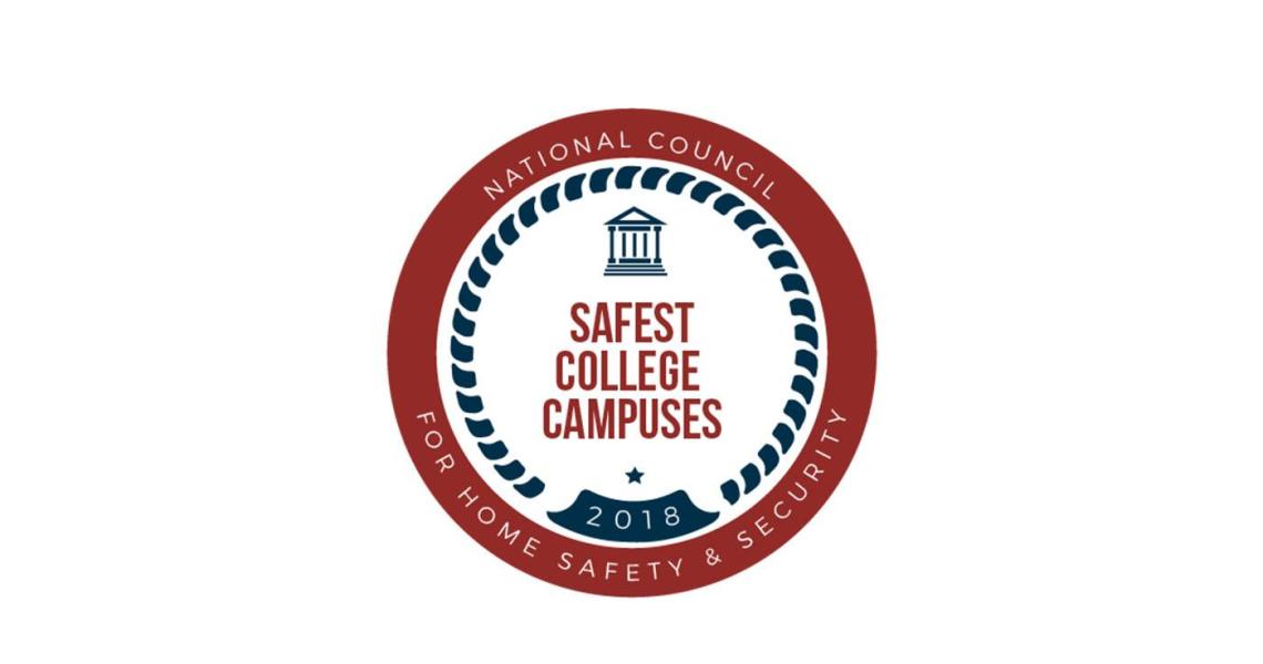 The National Council for Home Safety and Security ranked NJIT among the Top 100 safest campuses in America. 