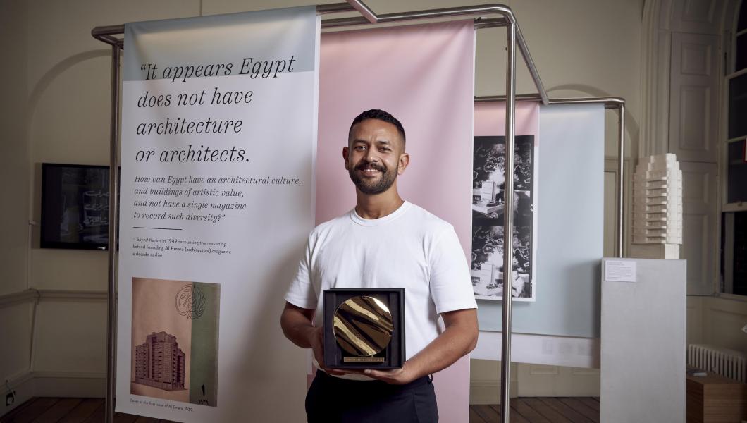 Architecture Alumnus Wins Medal at the London Design Biennale