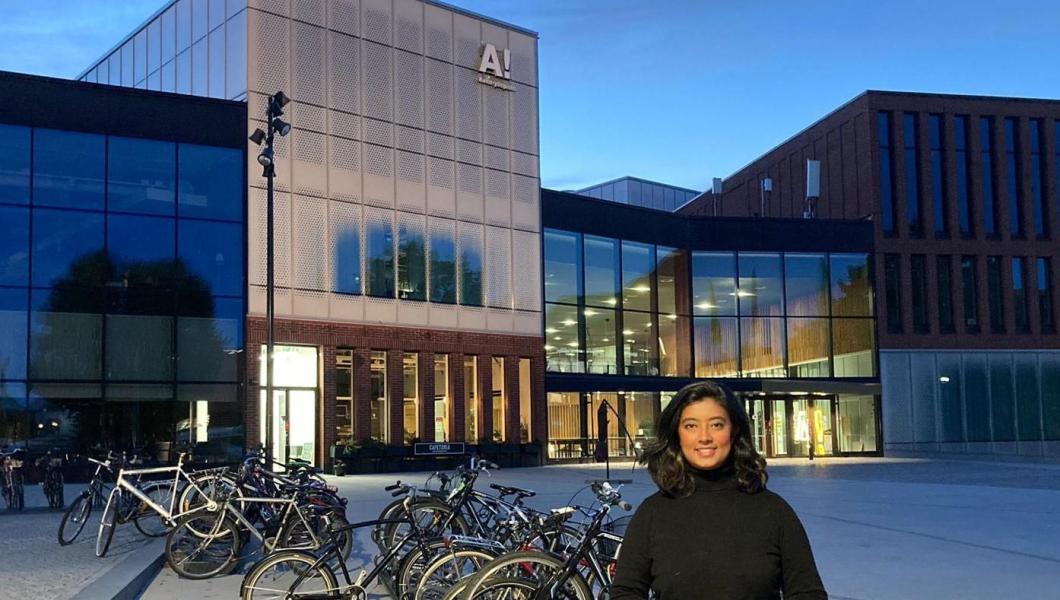Afrida Kabir arrived at Aalto University in August to study in the school's Advanced Energy Solutions master’s program.
