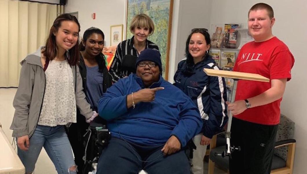 Honors Team Taps Inventive Skills to Help Handi-capable Dancer