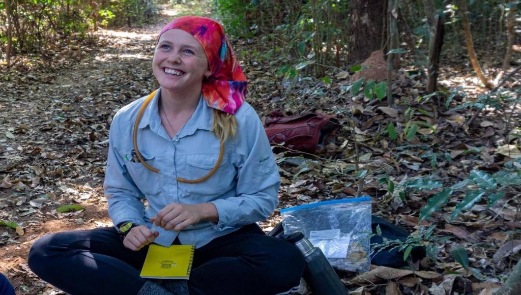Senior Success: Biology Major Chloe Jelley is an Entomologist-in-the-Making 