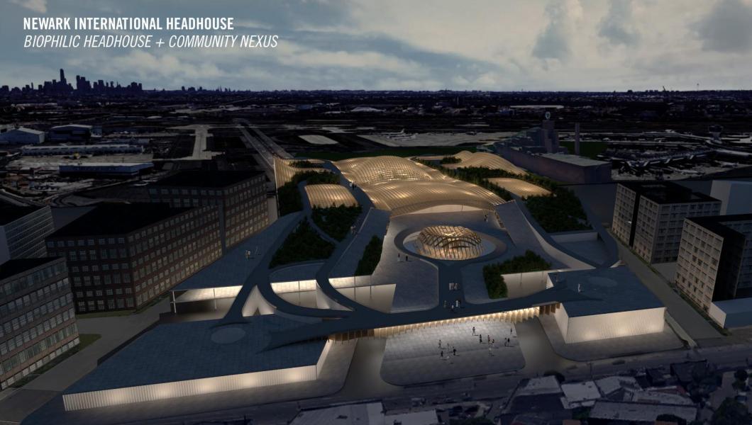 Future vision of Newark Airport