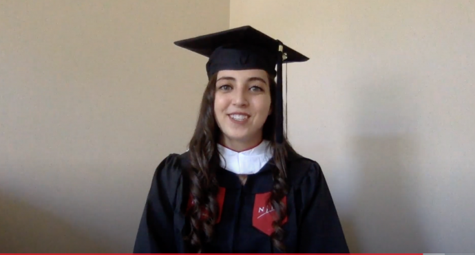Amanda Azer '20, undergraduate student speaker