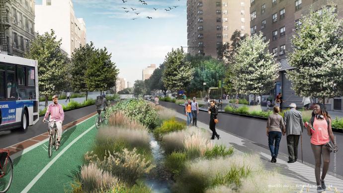 Storm Water Runoff East Harlem Image Credit One Architecture 
