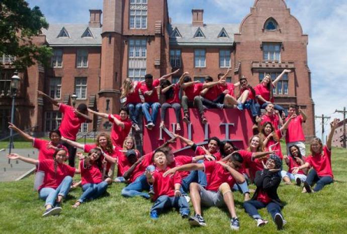 NJIT's group of NSO Peer Leaders