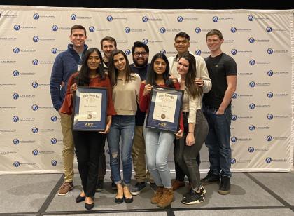 NJIT Alpha Kappa Psi team