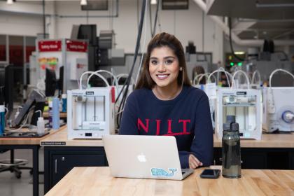 NJIT graduate student