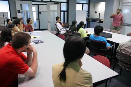 Graduate studies class at NJIT