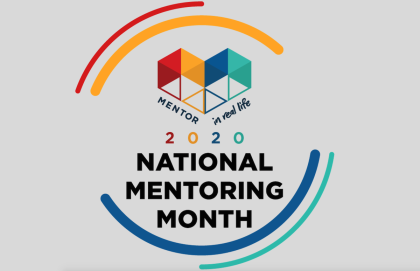 National Mentoring Month logo