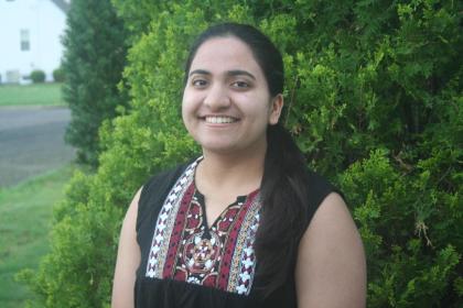 2019 graduating senior Siri Uppuluri