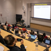 Turing Laureate, Compiler Pioneer Jeffrey Ullman Visits NJIT for Data Science Lecture