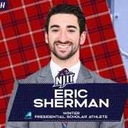 Eric Sherman Named America East Winter Presidential Scholar Athlete
