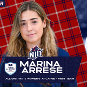 Business Grad Marina Arrese Selected CoSIDA Academic All-District First Team