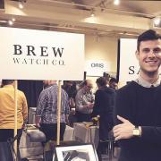 Jonathan Ferrer NJIT alumni and founder of Brew Watch company