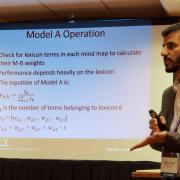 Yasser Farha, who studies business data science at NJIT,, discusses his research at the United States Association for Small Business Entrepreneurship's annual conference.