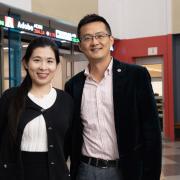 Management school professors Stacie Tao and Alan Yan