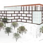 Michael Rivera design for NJIT gateway building