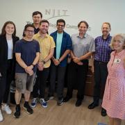 Group shot of NJIT and Accenture peers