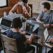 Students working together. Photo credit Annie Spratt Unsplash.