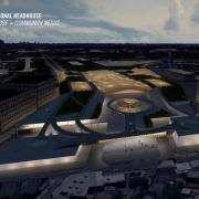 Future vision of Newark Airport