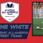 Rene White CoSIDA All-American Academic First Team